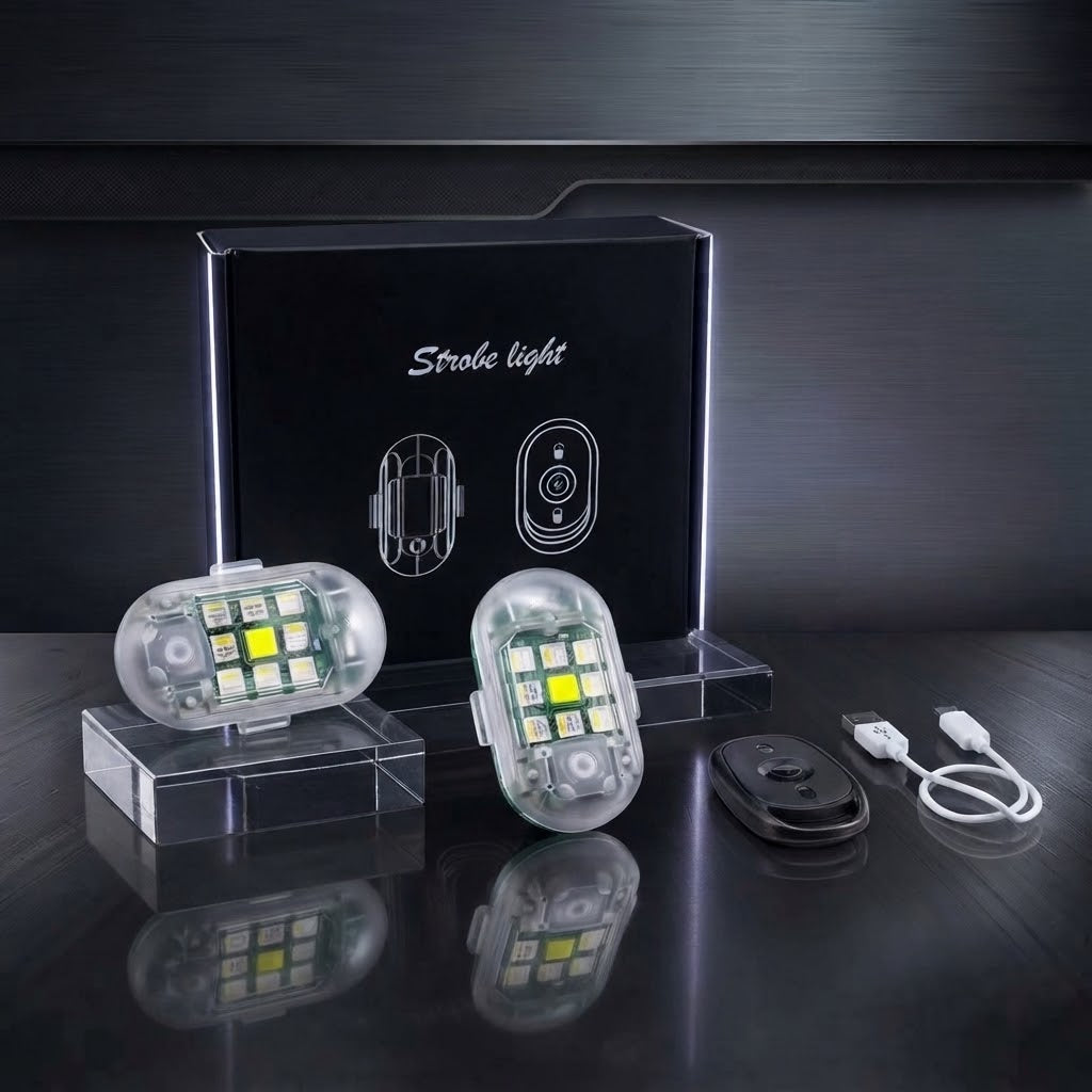 Remote-Controlled LED Strobe Light