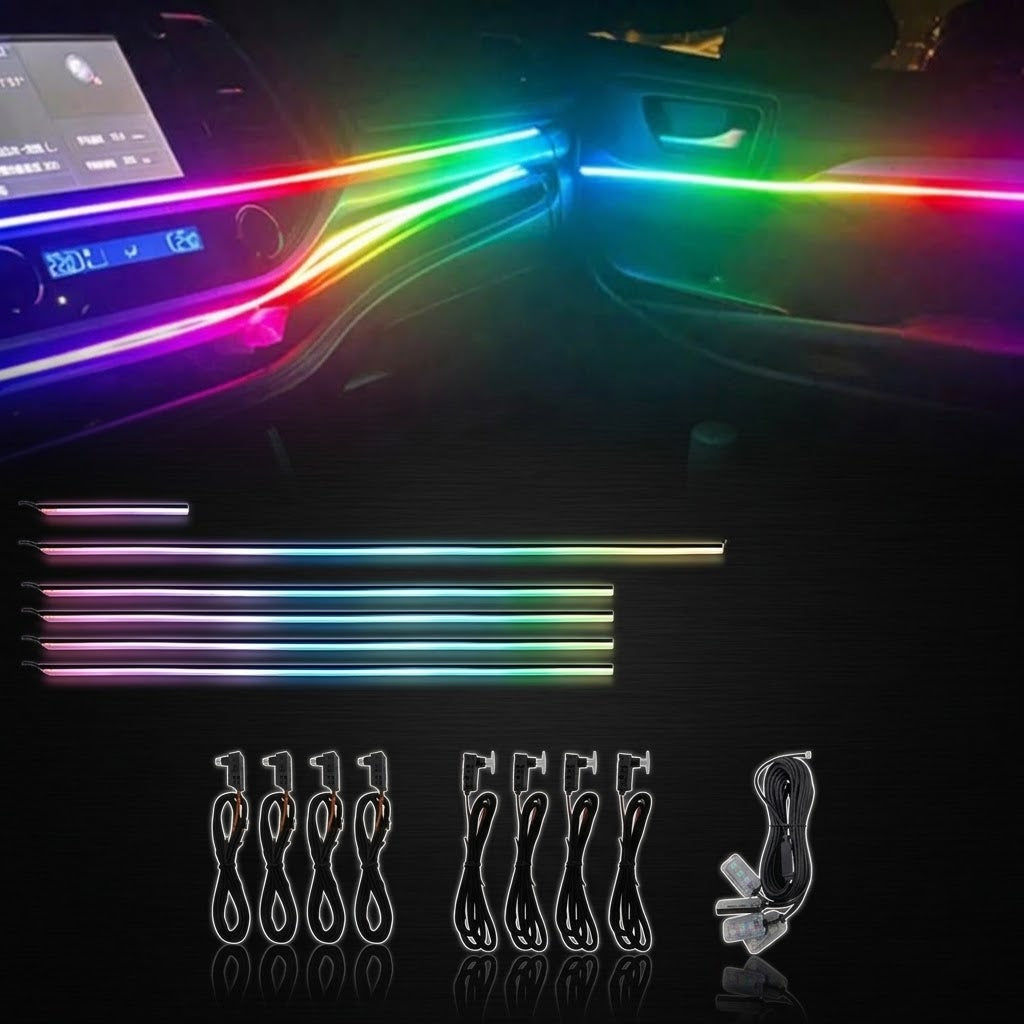 Multicolor LED Ambient Light Strip Kit