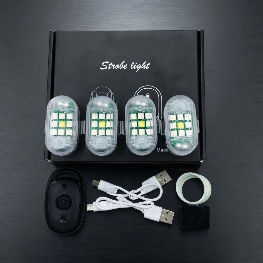 Remote-Controlled LED Strobe Light