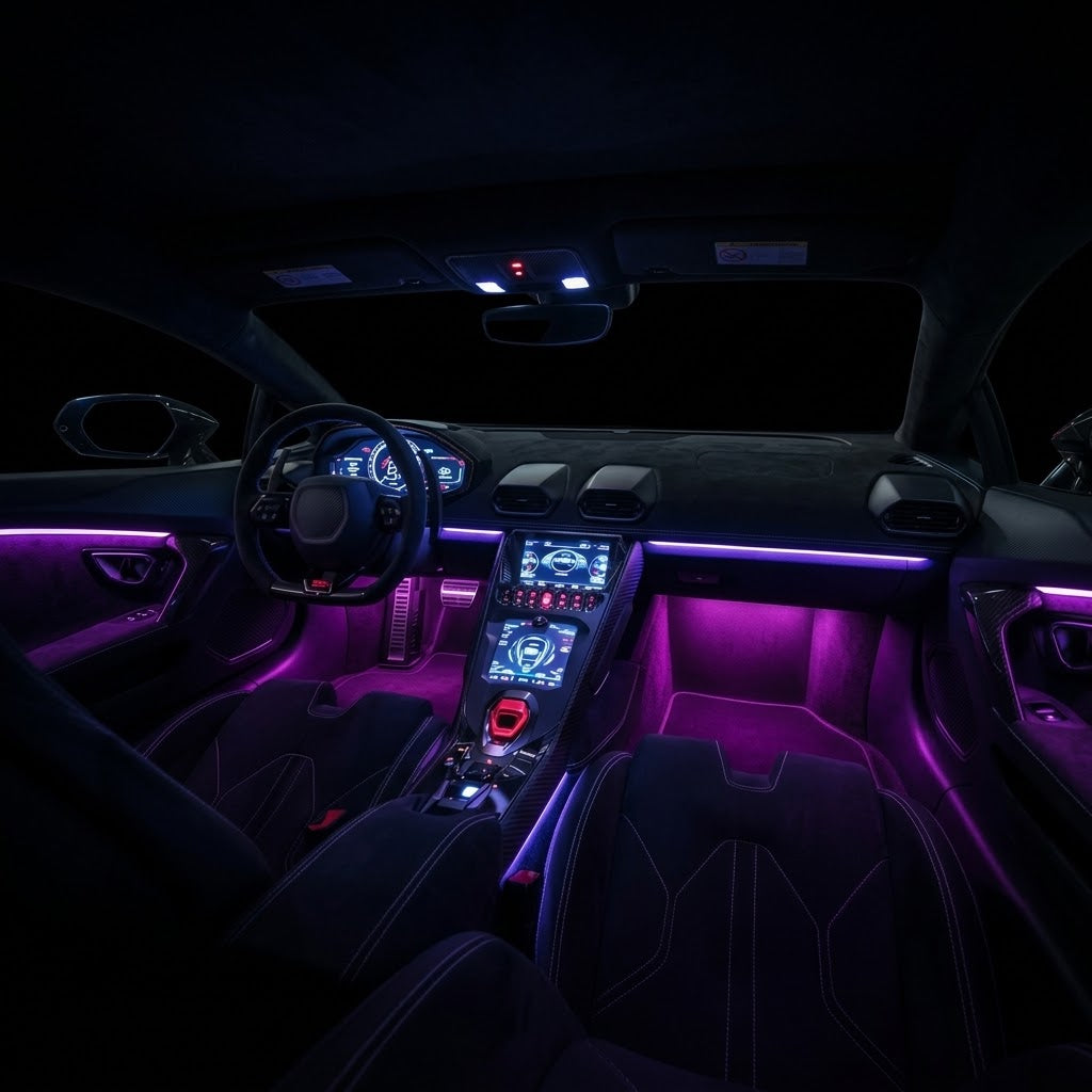 Multicolor LED Ambient Light Strip Kit