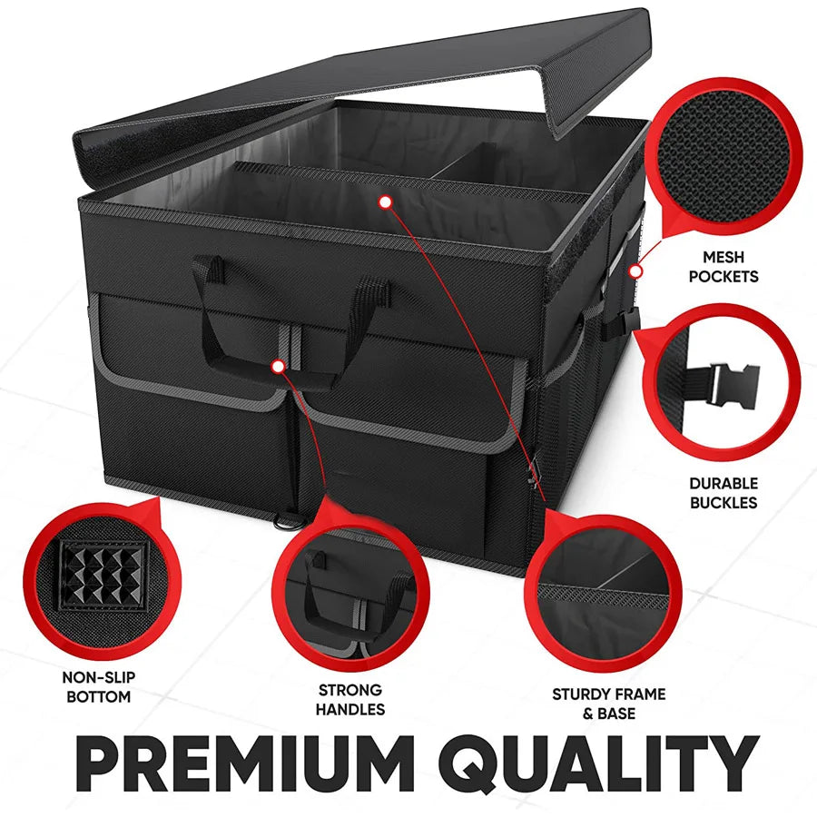 Portable Car Trunk Organizer