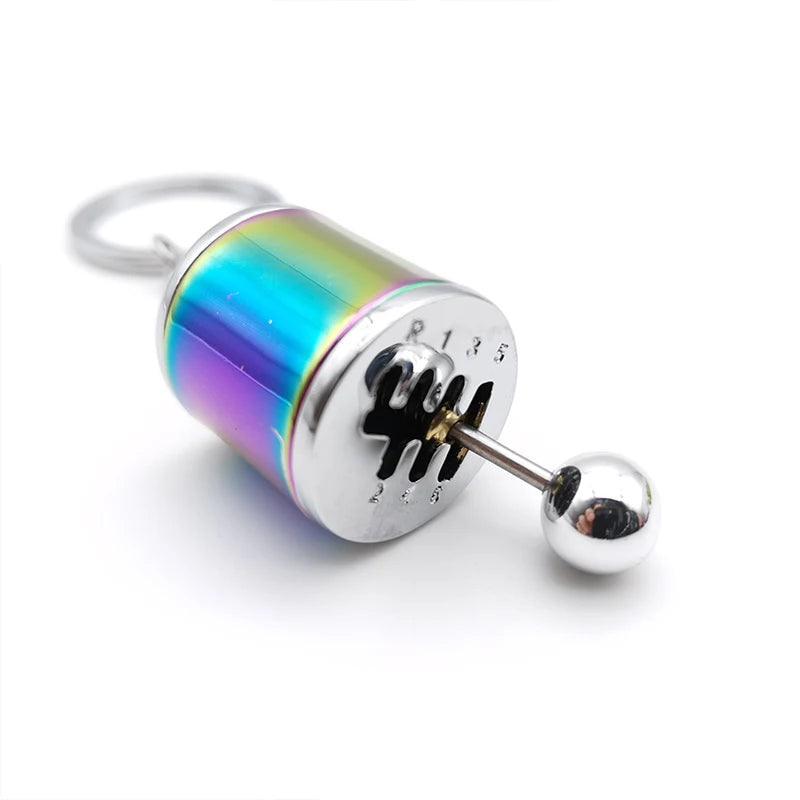 Metal Car Parts Keychain with Whistle
