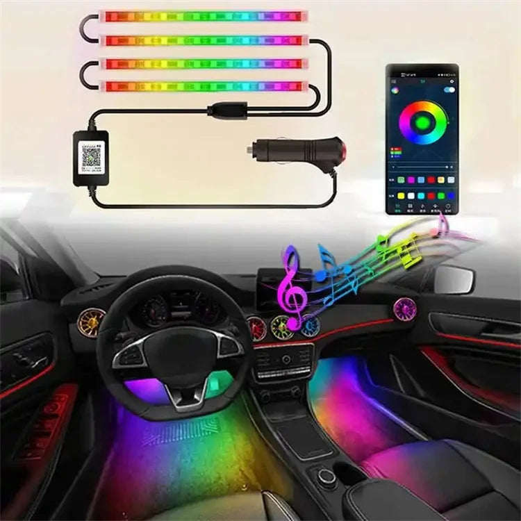 RGB Car Interior Light Strip