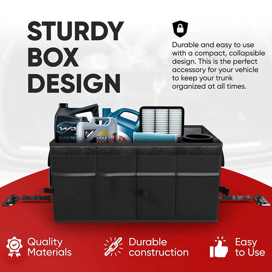 Portable Car Trunk Organizer