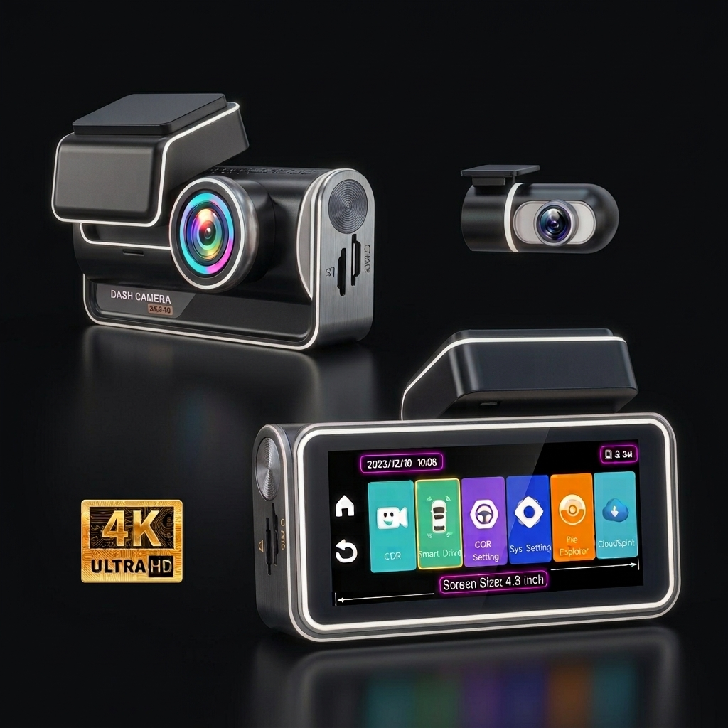 Dual Lens 4k dashcam